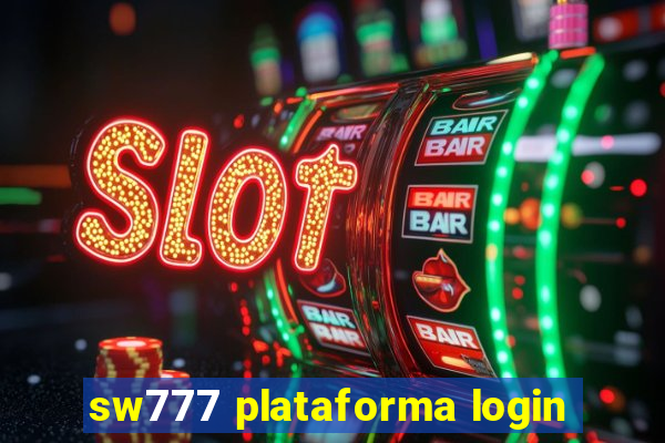 sw777 plataforma login